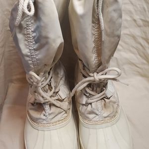 Sorel Vintage White Snowcat Snowboots
